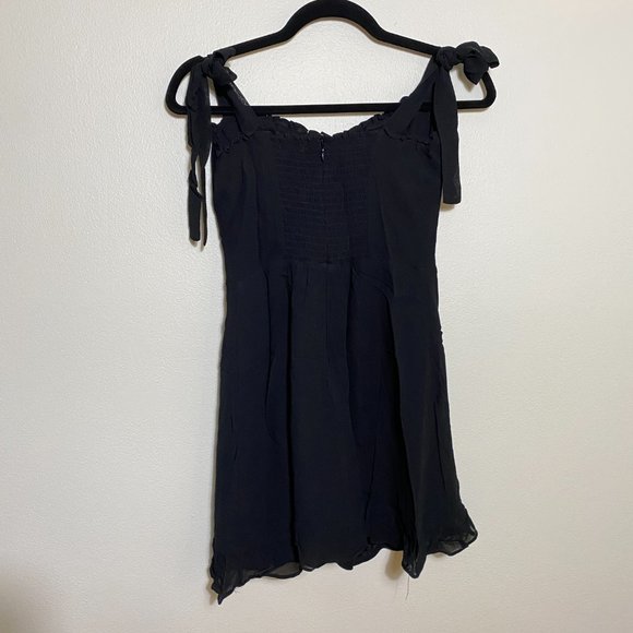 Reformation Christine Mini Dress - Black - Picture 11 of 14